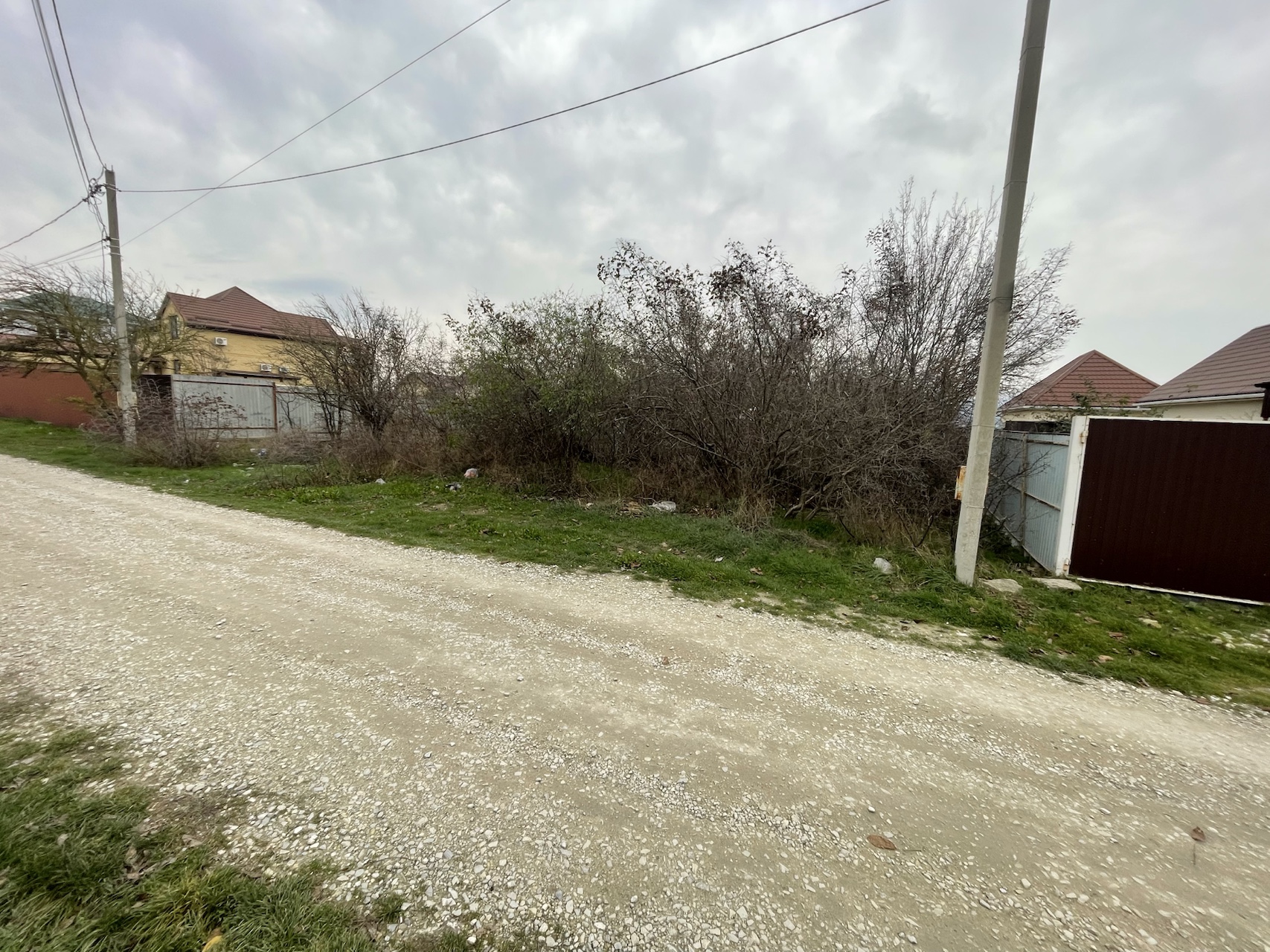 Участок на улице Зеленой в Раевской