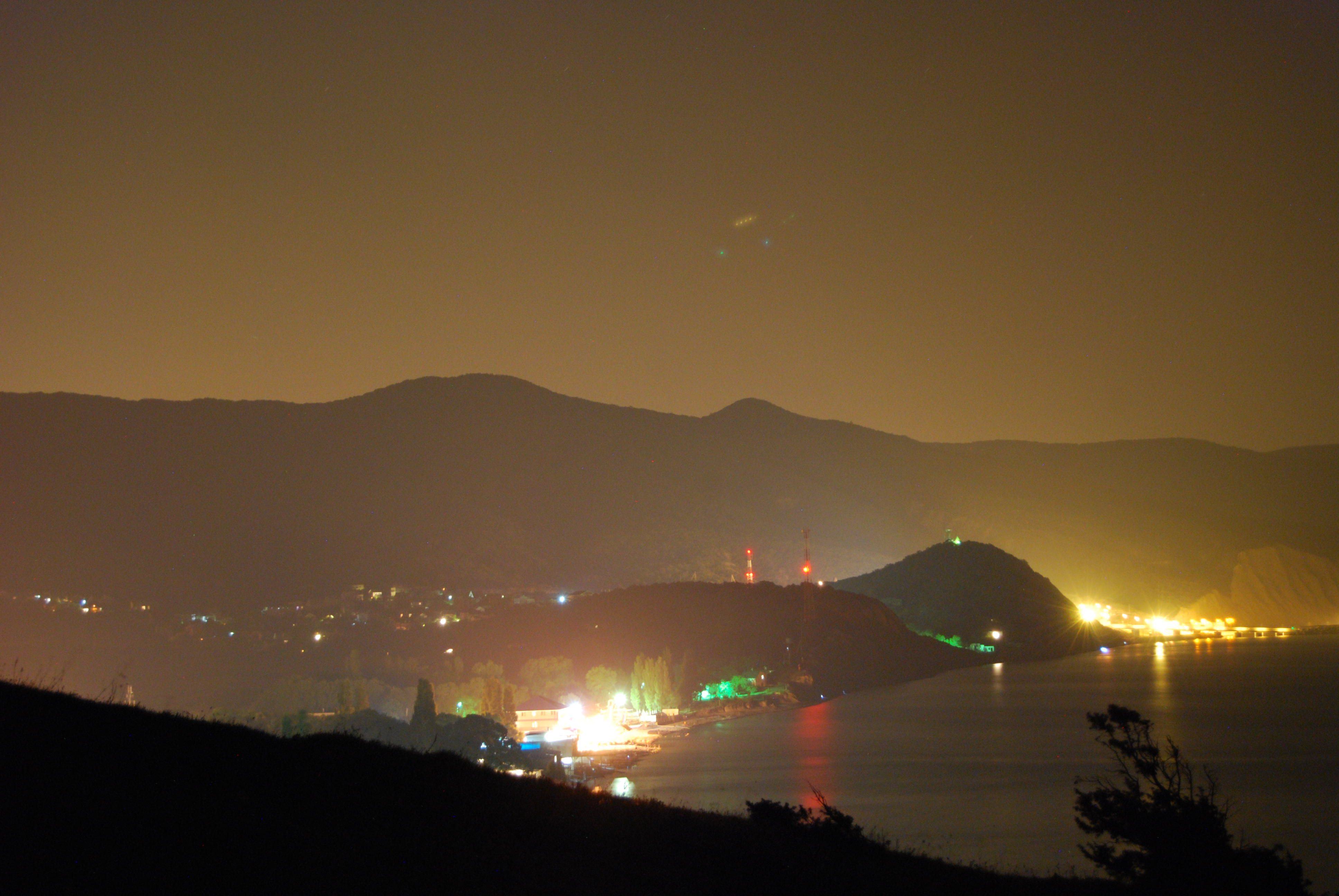 Вид на Южную Озереевку и побережье